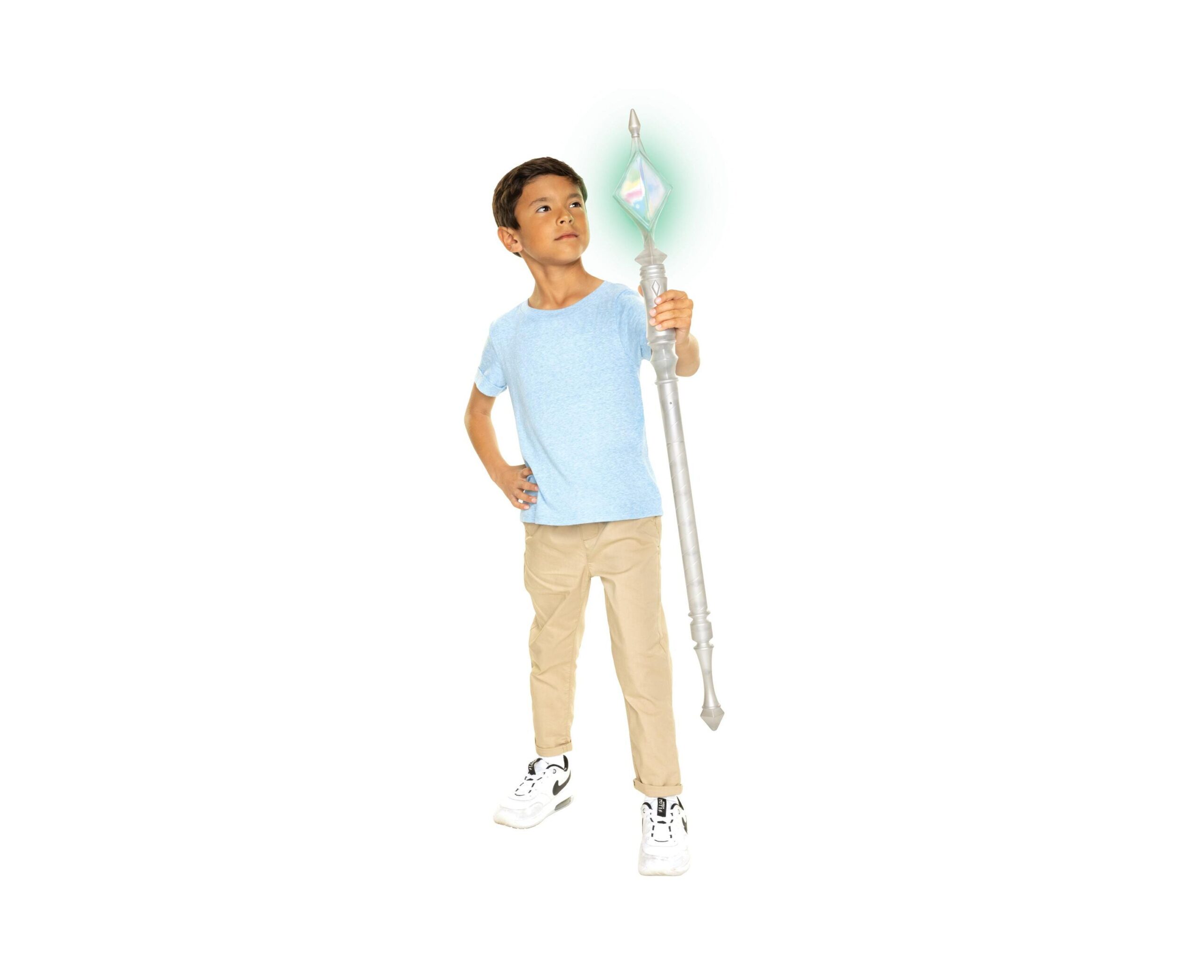 Wish- Disney Magnifico's Mystical Staff - Light and Sound Magic Toy - Image 2