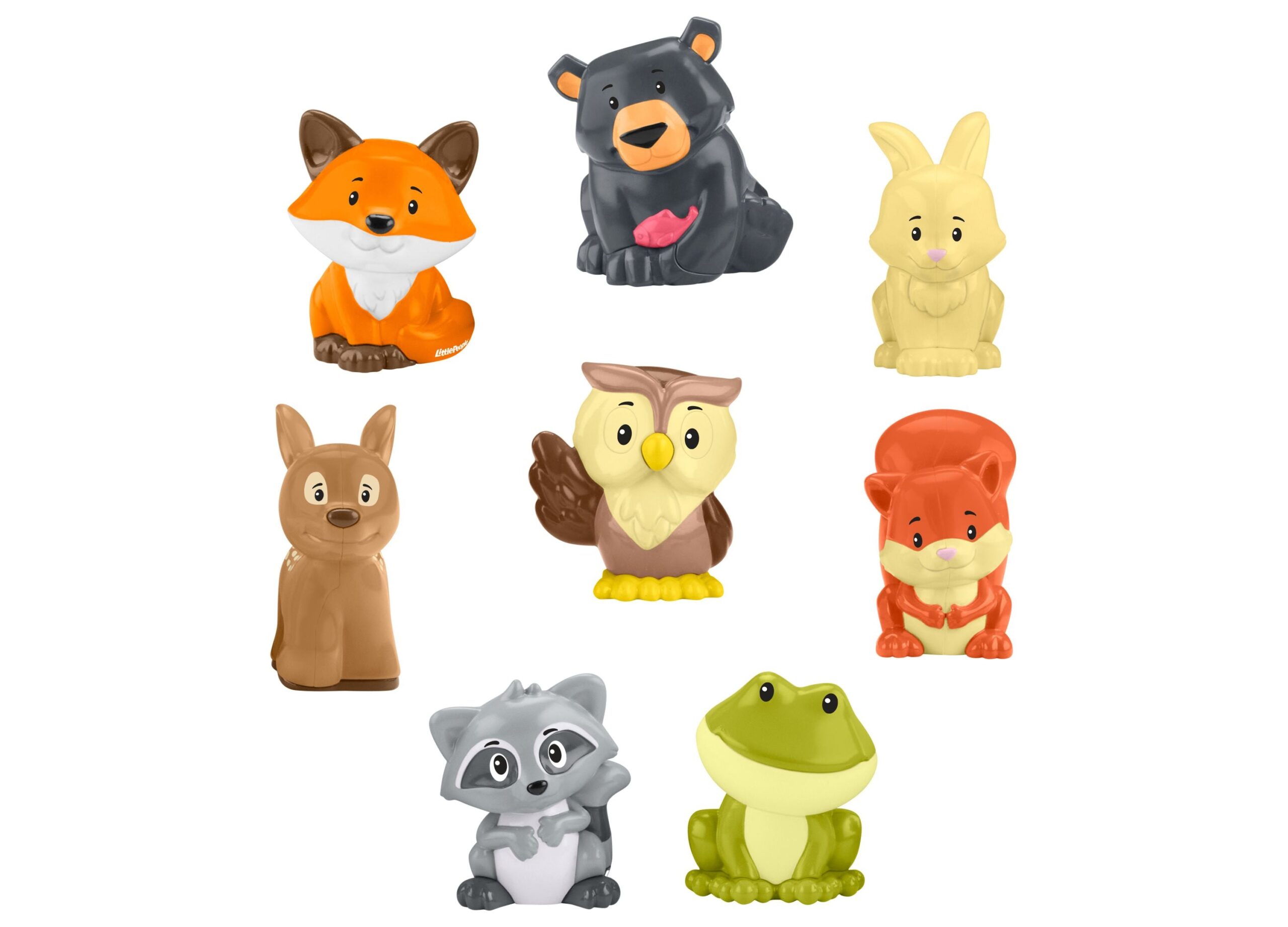 Forest Buddies Plush Animal Playset with Tree-Shaped Carry Case - Image 3