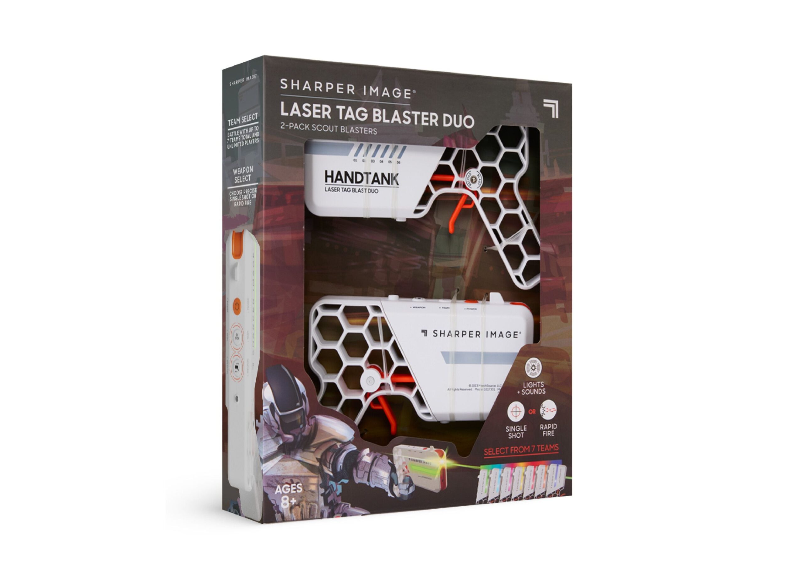 Rechargeable 4-Pack Laser Tag Blasters with Docking Station - Image 6