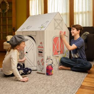Easy Playhouse Barn ?C Creative Indoor and Outdoor Fun