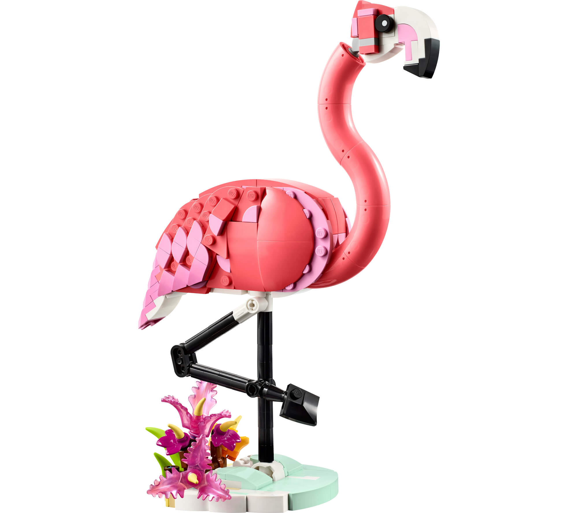 LEGO Creator 3in1 Wild Animals Pink Flamingo 288-Piece Playset - Image 3