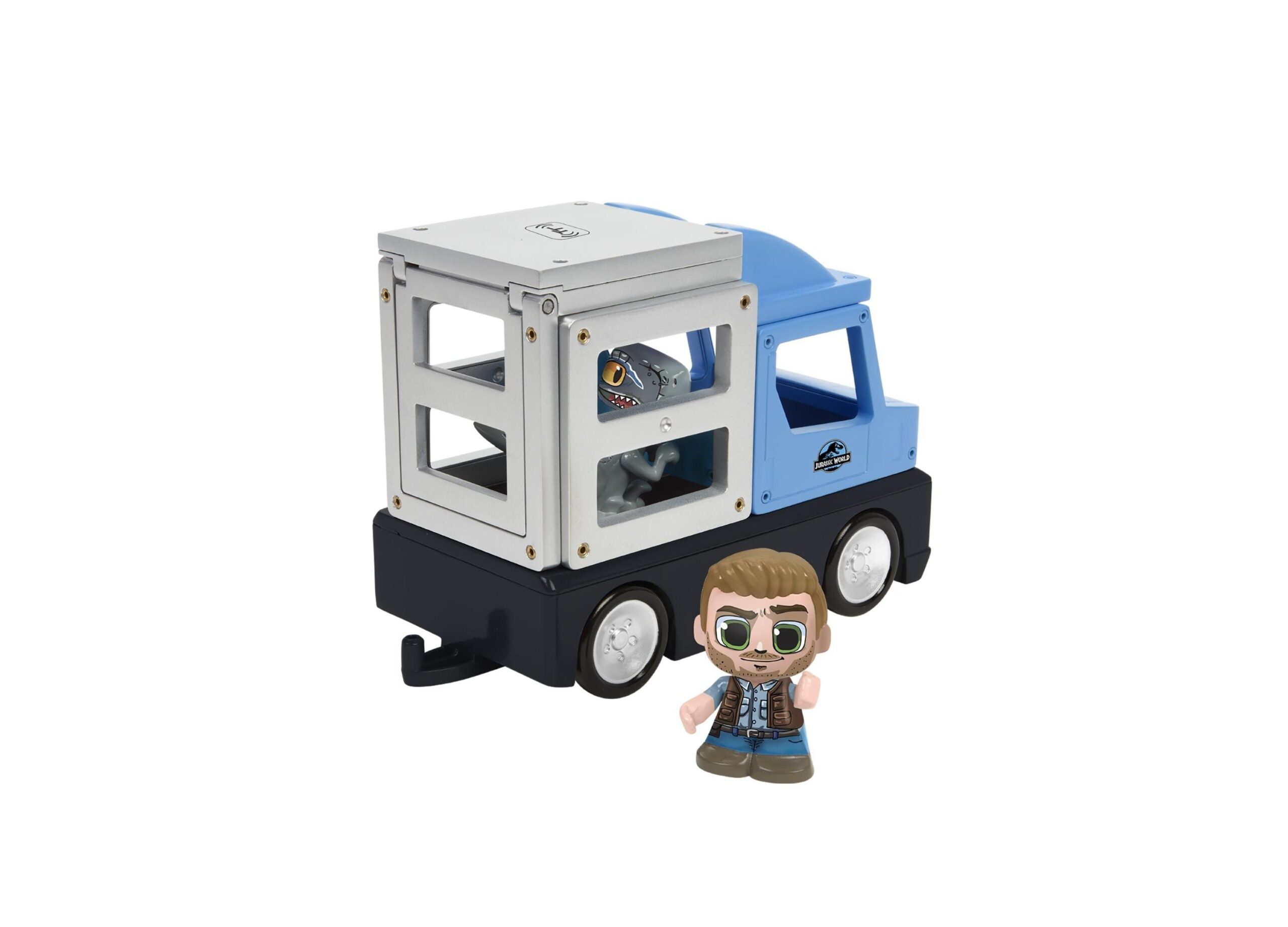 Tile Town Jurassic World Dino Rescue Magnetic Playset, 22-Piece - Image 6