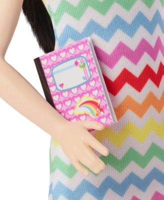 Barbie Teacher Doll Set with Blonde Fashion Doll, Toddler Student & Classroom Accessories - Image 6