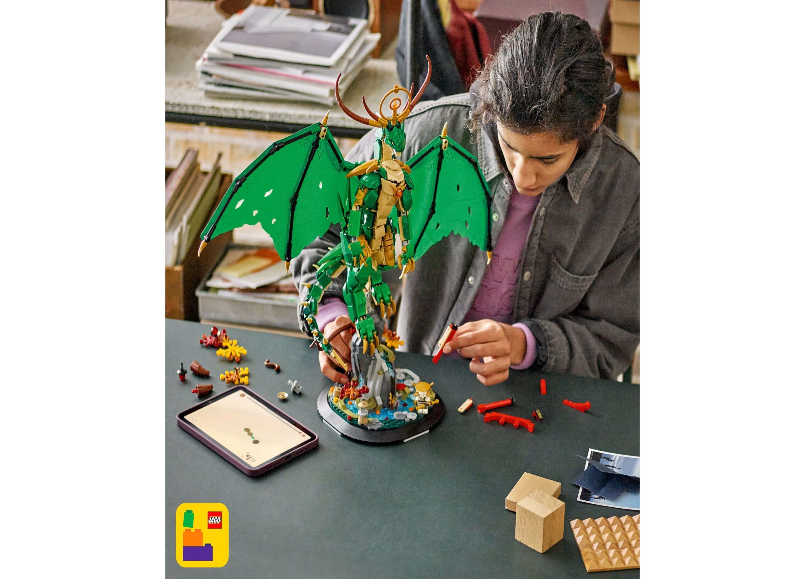 LEGO Ninjago Guardian Dragon 71847 Building Set - 1650 Pieces - Image 2
