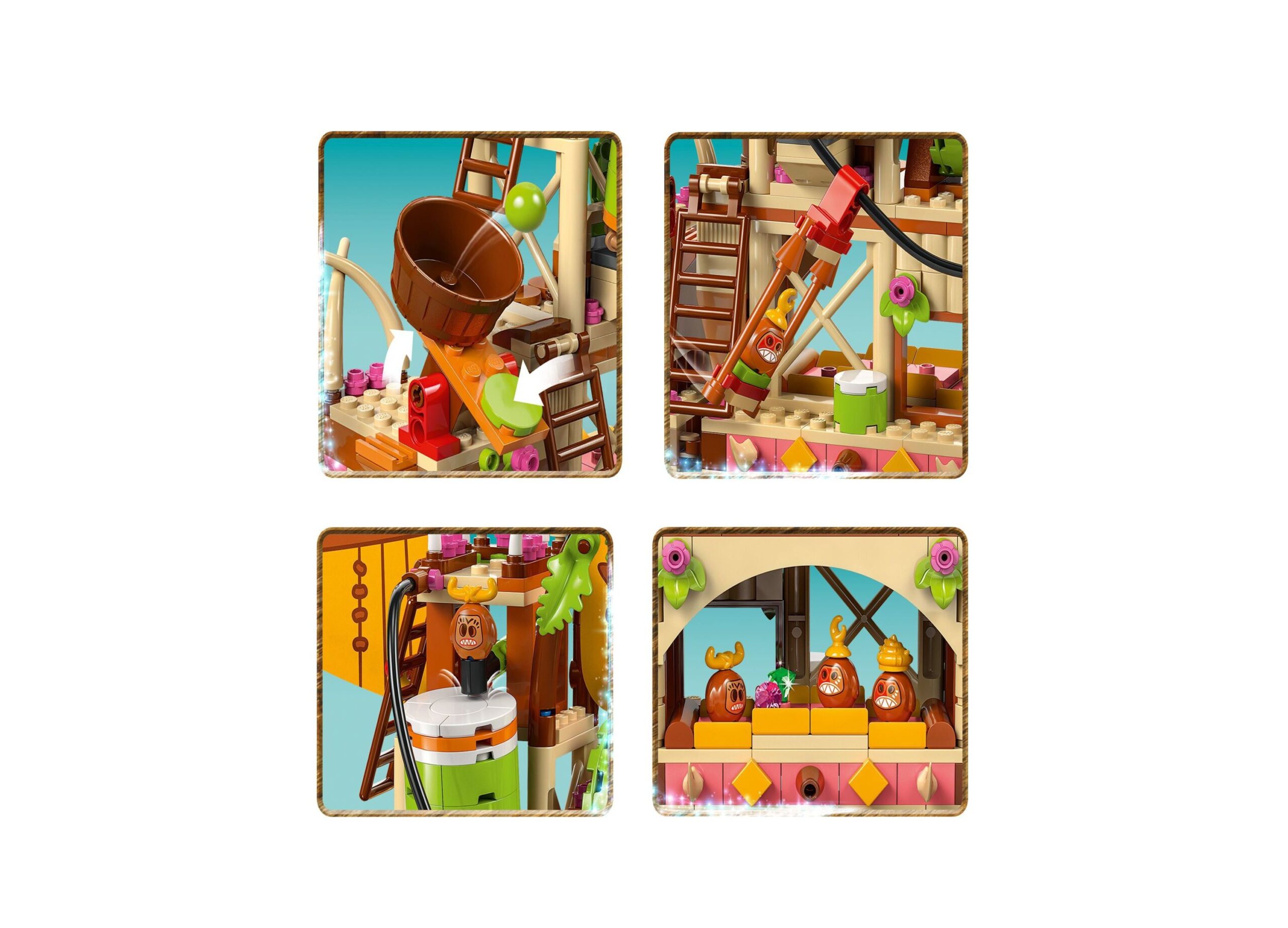 LEGO Disney Princess Moana's Kaka mora Barge Adventure Playset - 572 Pieces - Image 4