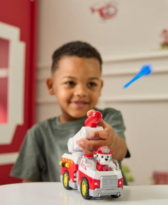 Paw Patrol Fire Rescue Marshall Fire Engine Toy with Ladder - Image 4