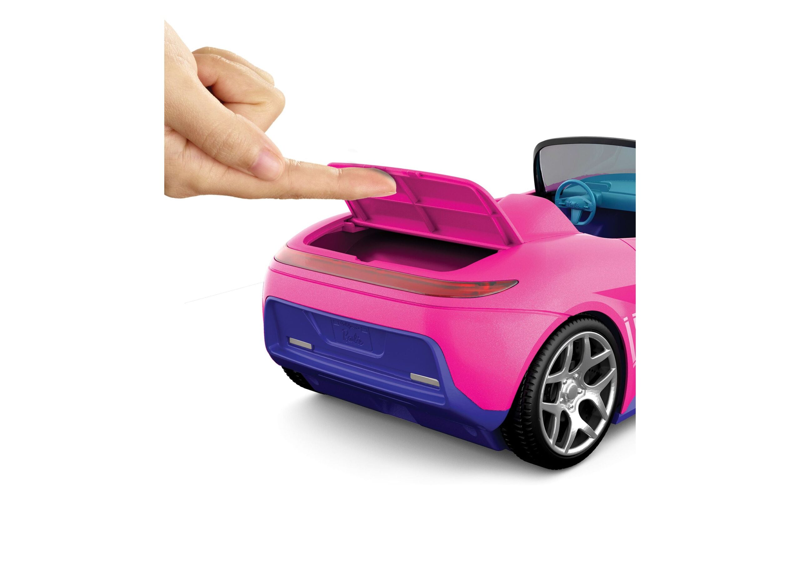 Hot Wheels RC Barbie Convertible - Pink - Image 2