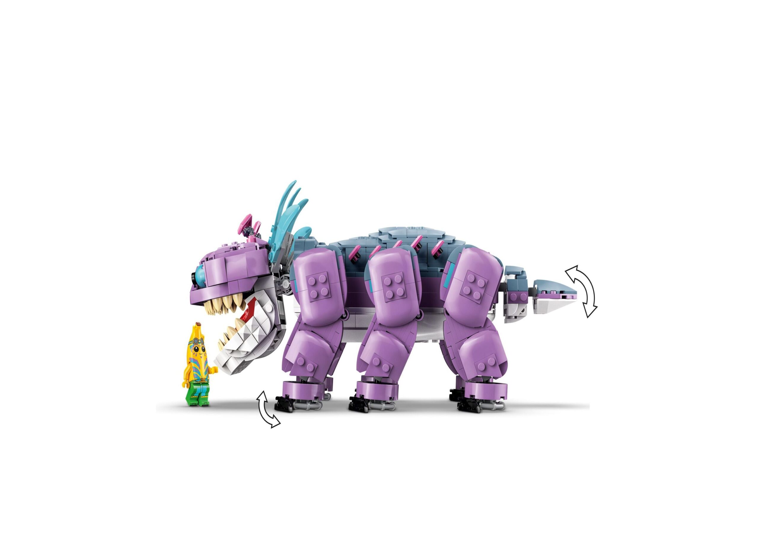 LEGO Fortnite Klombo Dinosaur Toy Set 77077, 1084 Pieces - Image 2