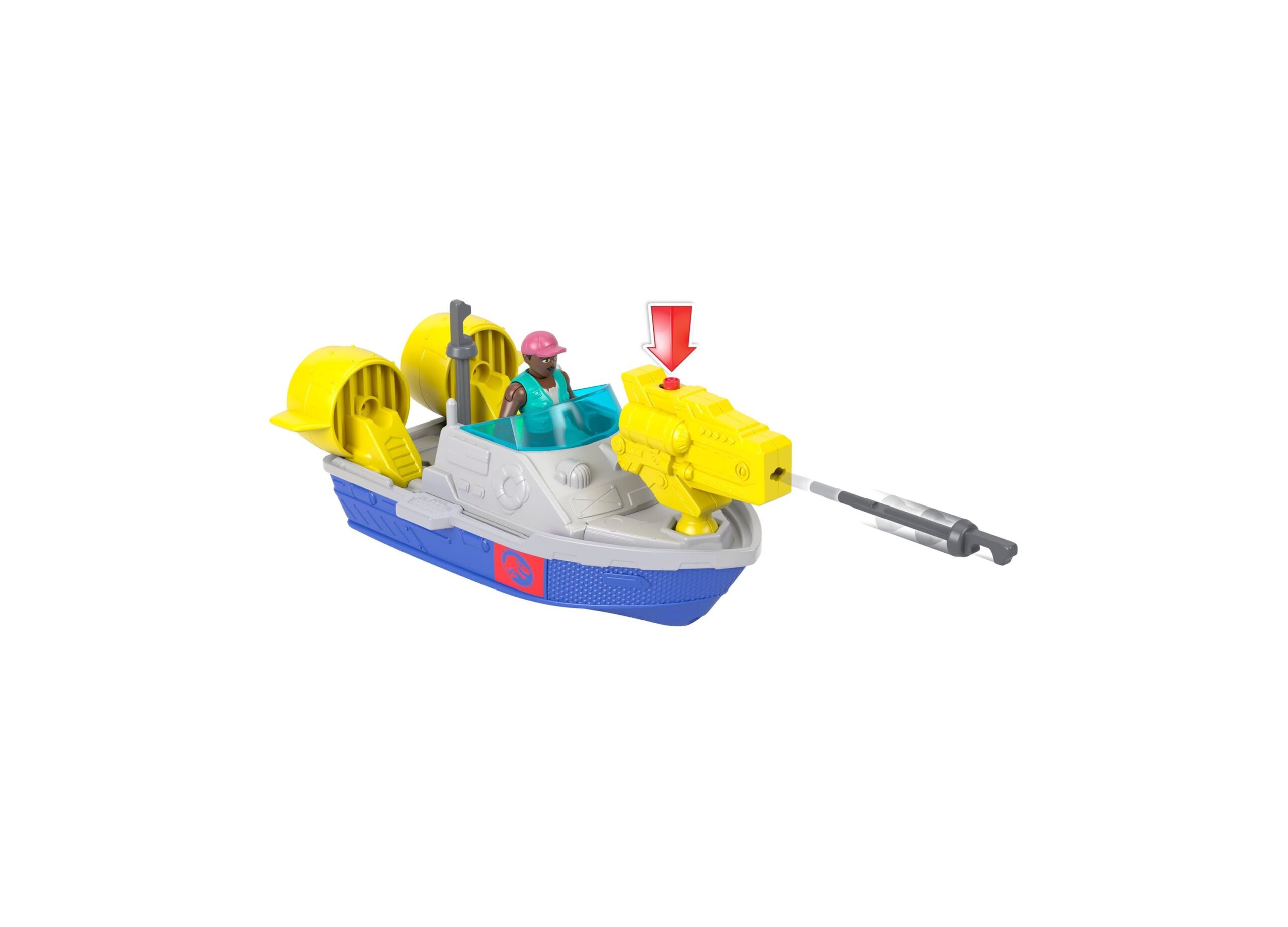Imaginext Fisher-Price Jurassic World Rebirth Aquachomp Mosasaurus Playset - Image 6