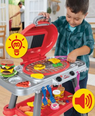 Play-Doh Sizzlin' Grill BBQ Playset with Sizzling Lights & Sounds - Image 2