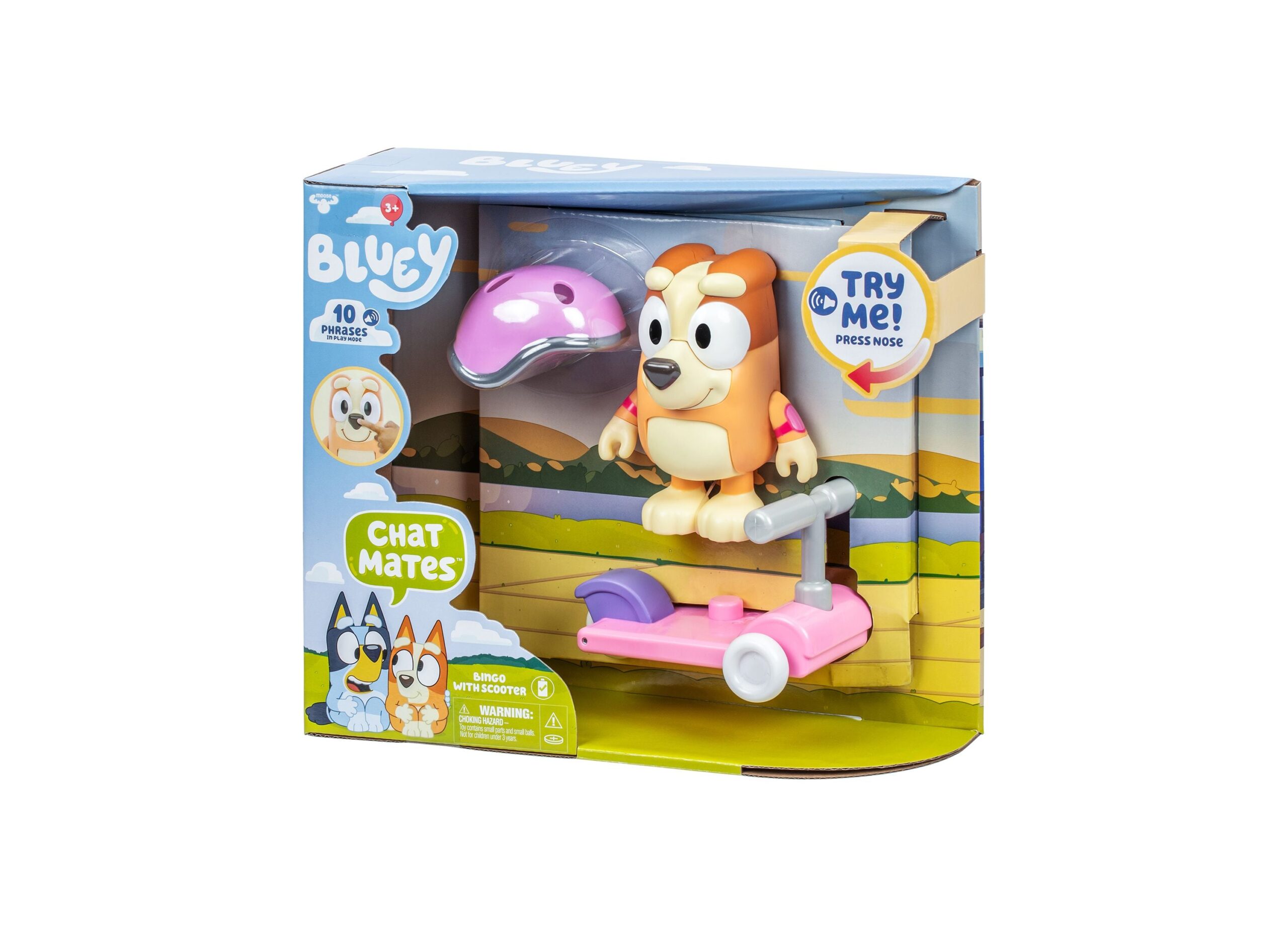Bluey S13 Chat Mates Bingo Figure with Scooter Playset - Image 6