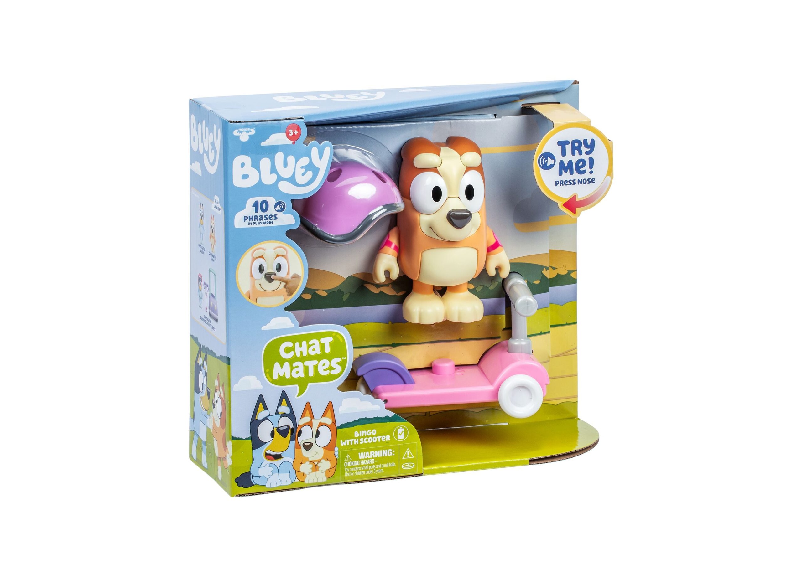 Bluey S13 Chat Mates Bingo Figure with Scooter Playset - Image 8