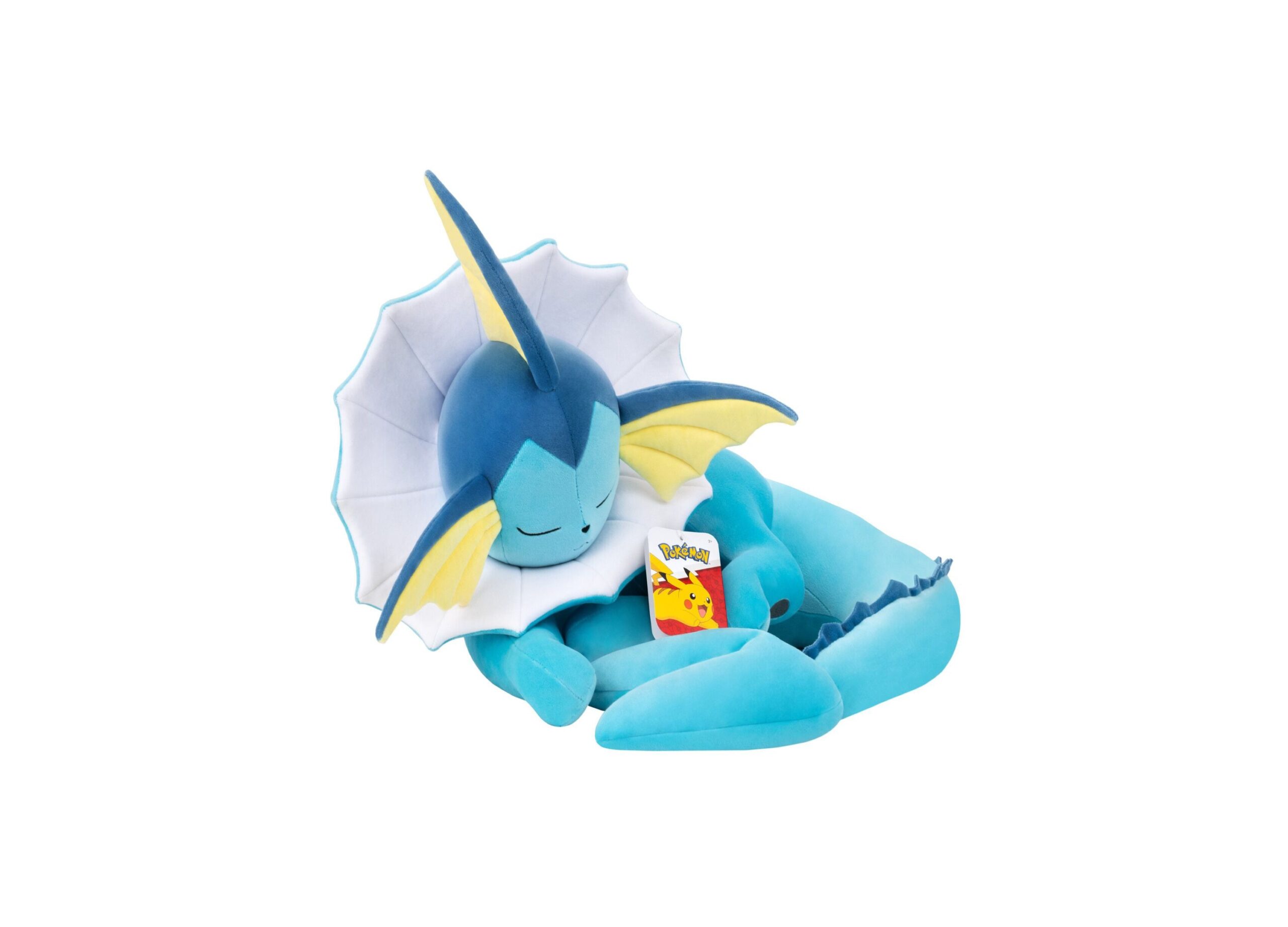 Jazwares Pok??mon Sleeping Vaporeon 18-inch Plush Toy - Image 4