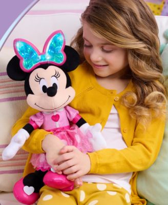 Disney Jr. 15 inch Interactive Colorfinity Minnie Mouse Plush Toy - Image 3