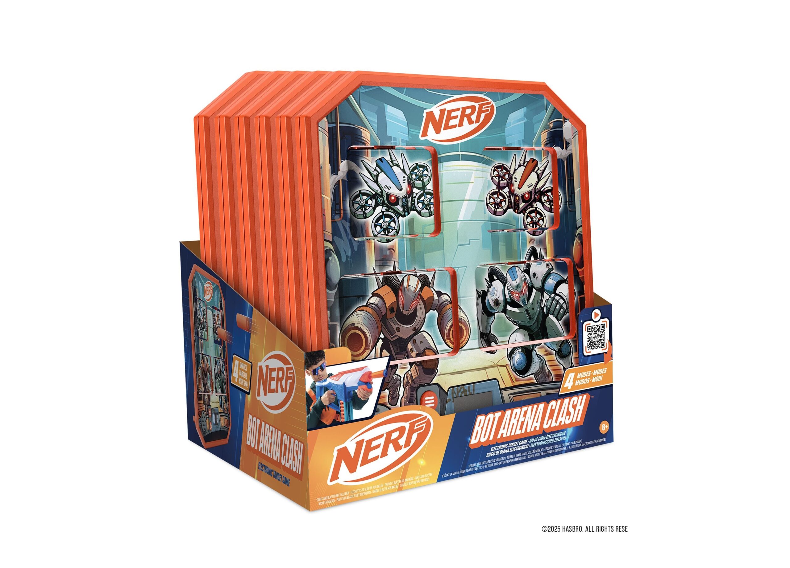 Wilder Toys Remote Control Nerf Bot Arena Clash - Robot Battle CDU - Image 4
