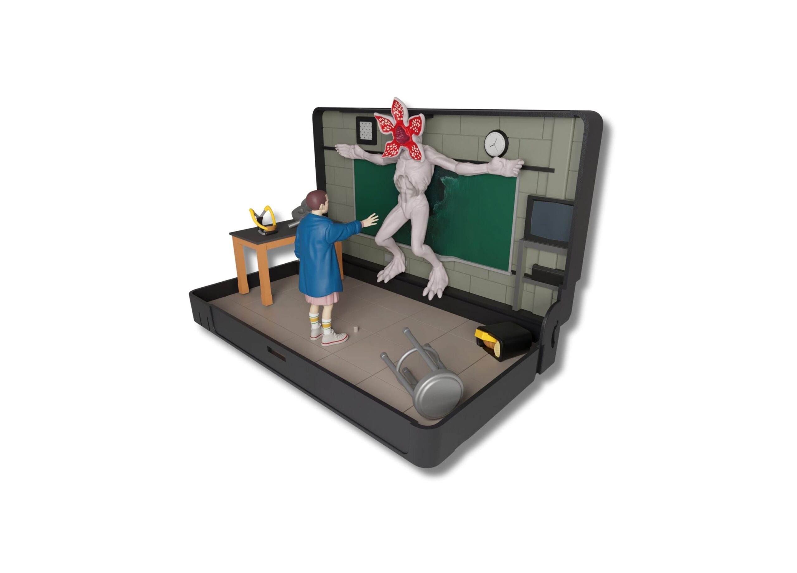 Wilder Toys Console Heroes Transforming VHS - Stranger Things Classroom Battle Scene - Image 2