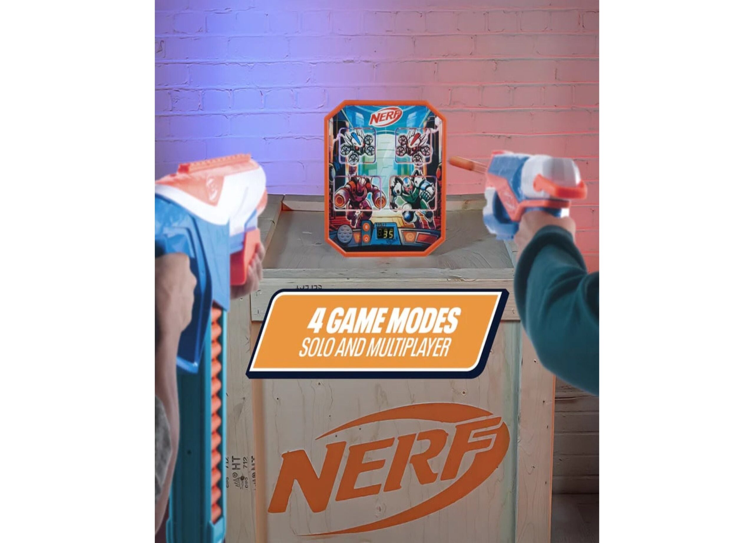 Wilder Toys Remote Control Nerf Bot Arena Clash - Robot Battle CDU - Image 2