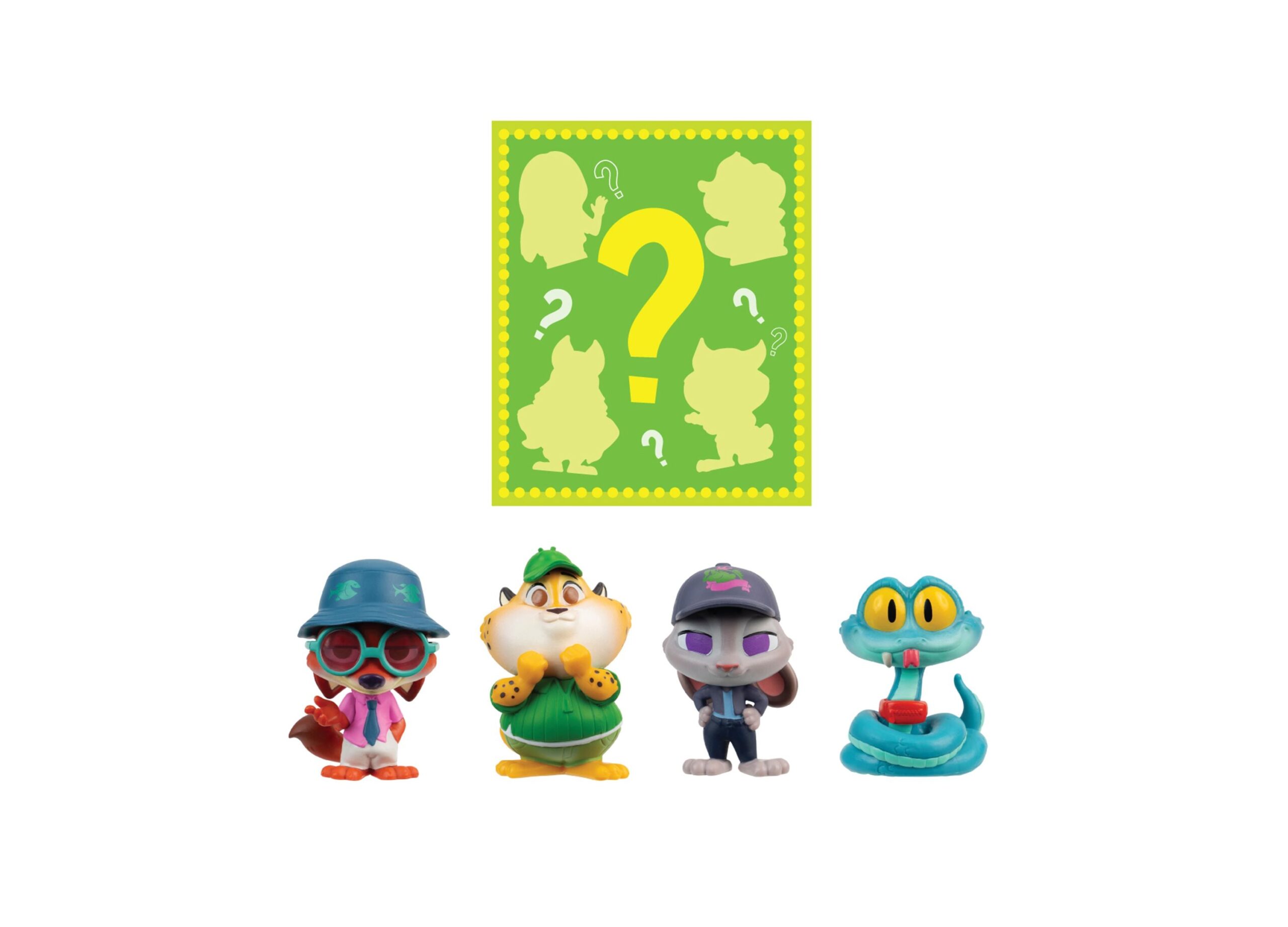 Disney Zootopia 2 Animated Mystery Tails 2 Inch Collectible Figures 5-Pack - Image 3