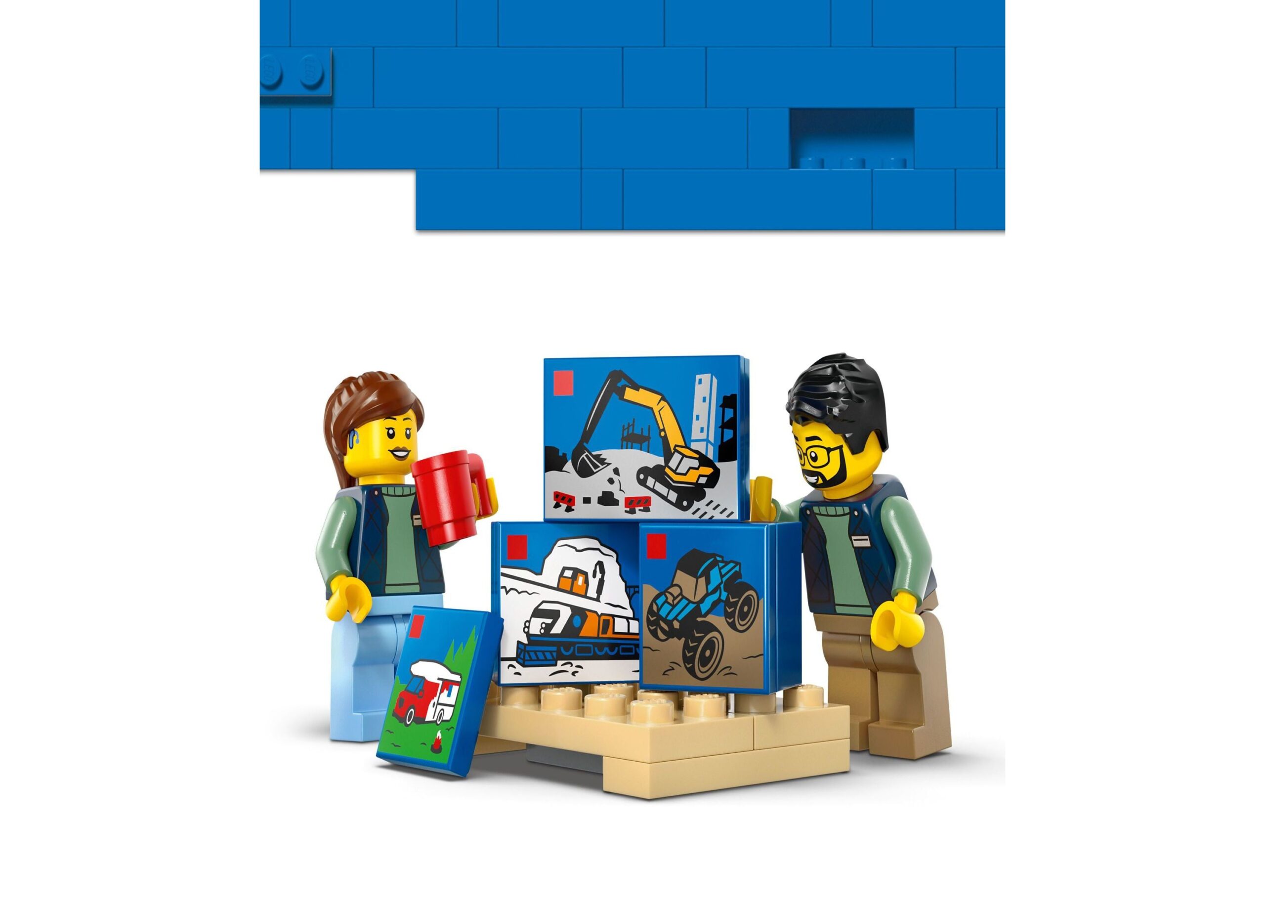 LEGO City Iconic Delivery Van Building Set 276 Pieces - 60500 - Image 5