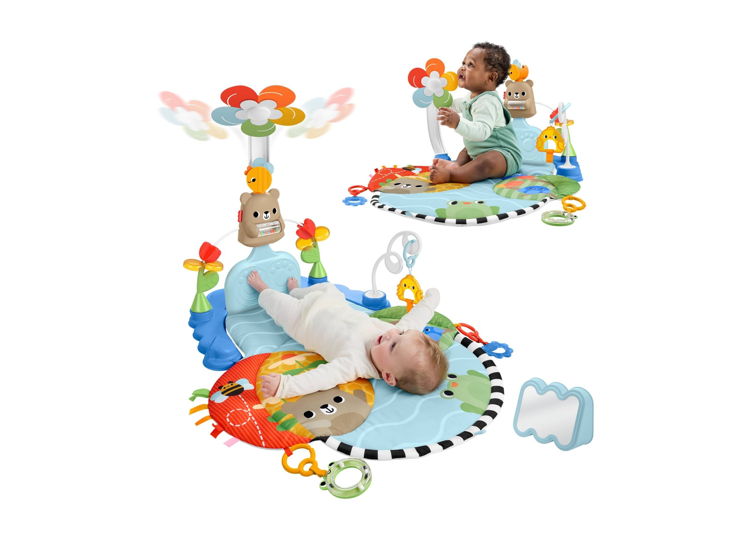 Fisher Price 3-in-1 Kick and Sway Activity Gym ?C Sensory Delight - Image 2