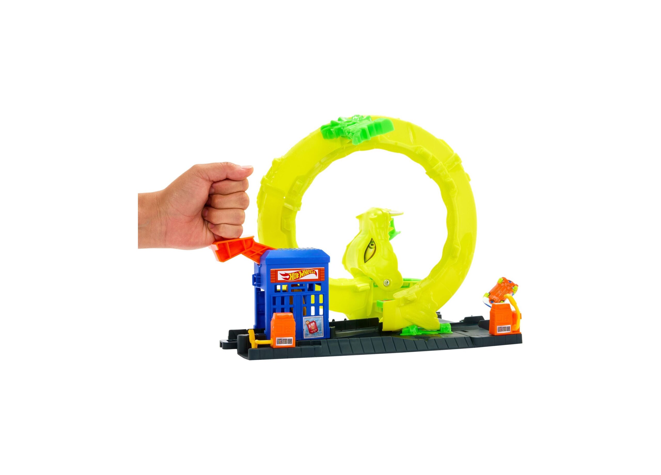 Hot Wheels Snake Spiral Attack Playset - Exciting Racing Action - Image 4