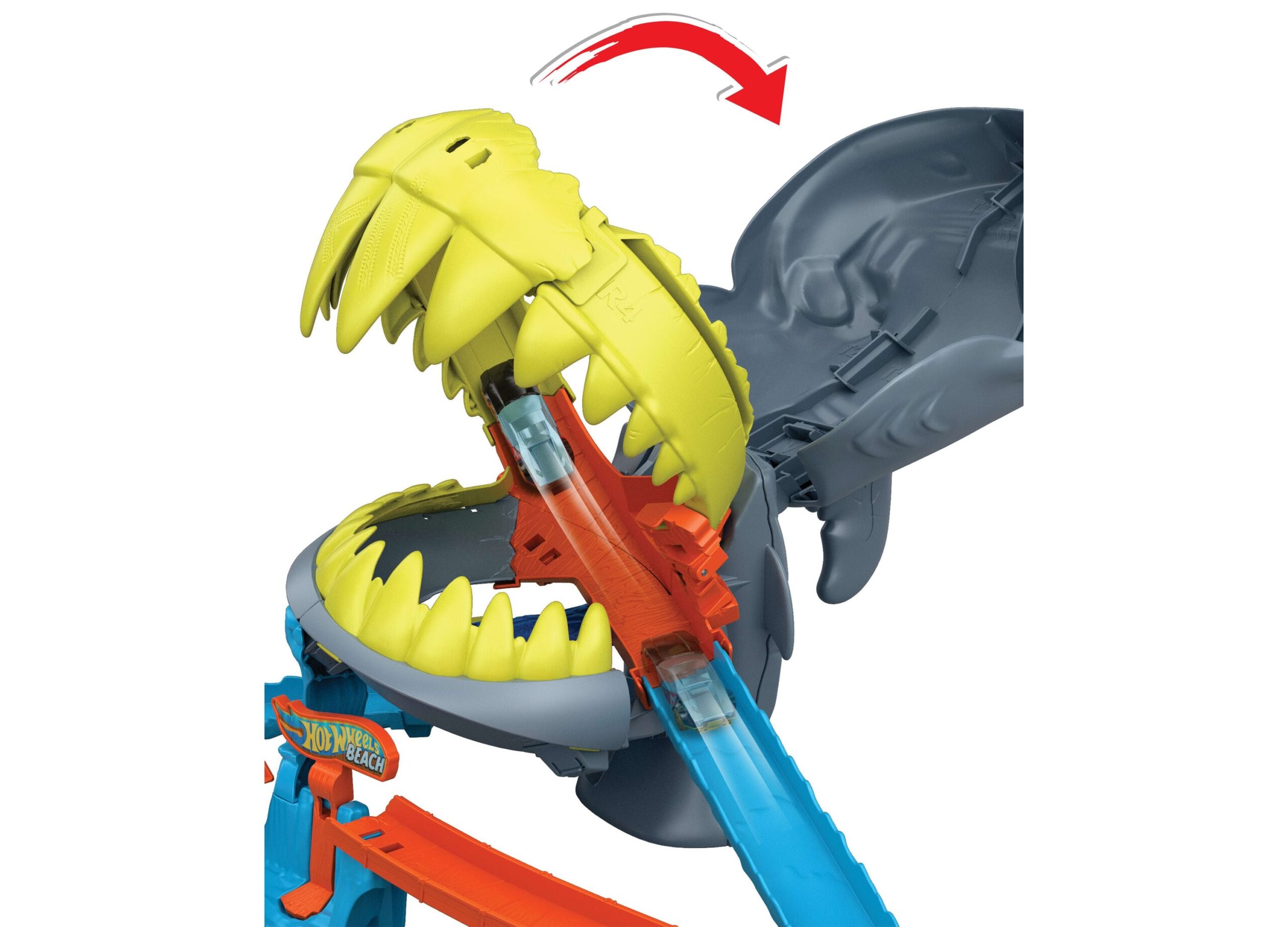 Hot Wheels City Shark Chomp Beach Playset - Image 6