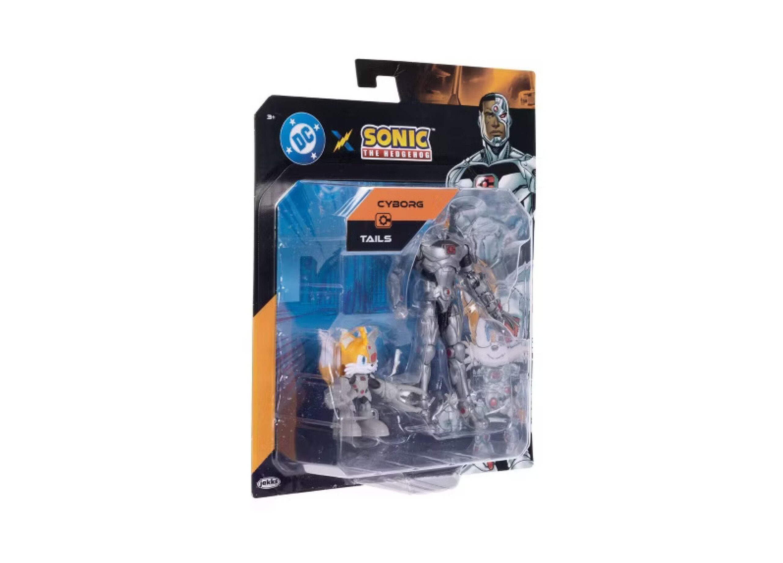 Sonic The Hedgehog Deluxe Action Figures - Tails & Cyborg 6 Inch Collectibles - Image 3