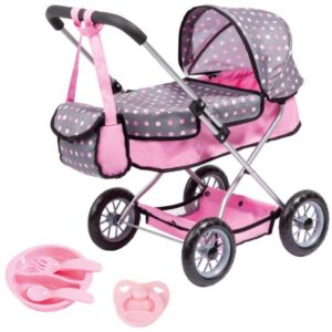 Bayer Dolls Pram Smarty Set with Accessories for 18" Dolls