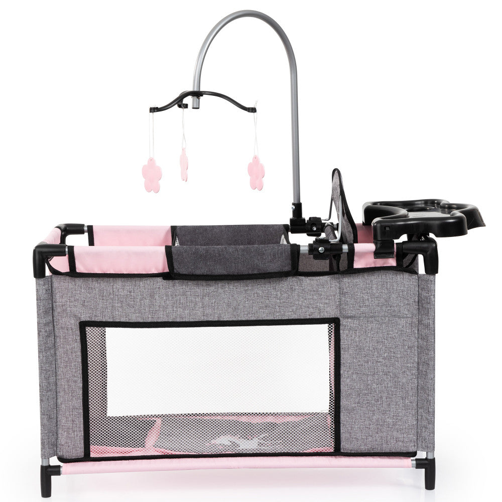 Bayer Design Fairy-Themed Multi-Bed Doll Playset - Grey & Pink - Image 2