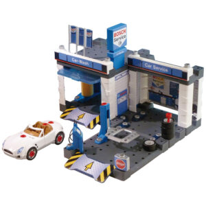 Bosch Service Station Playset - Car Repair with Car Wash