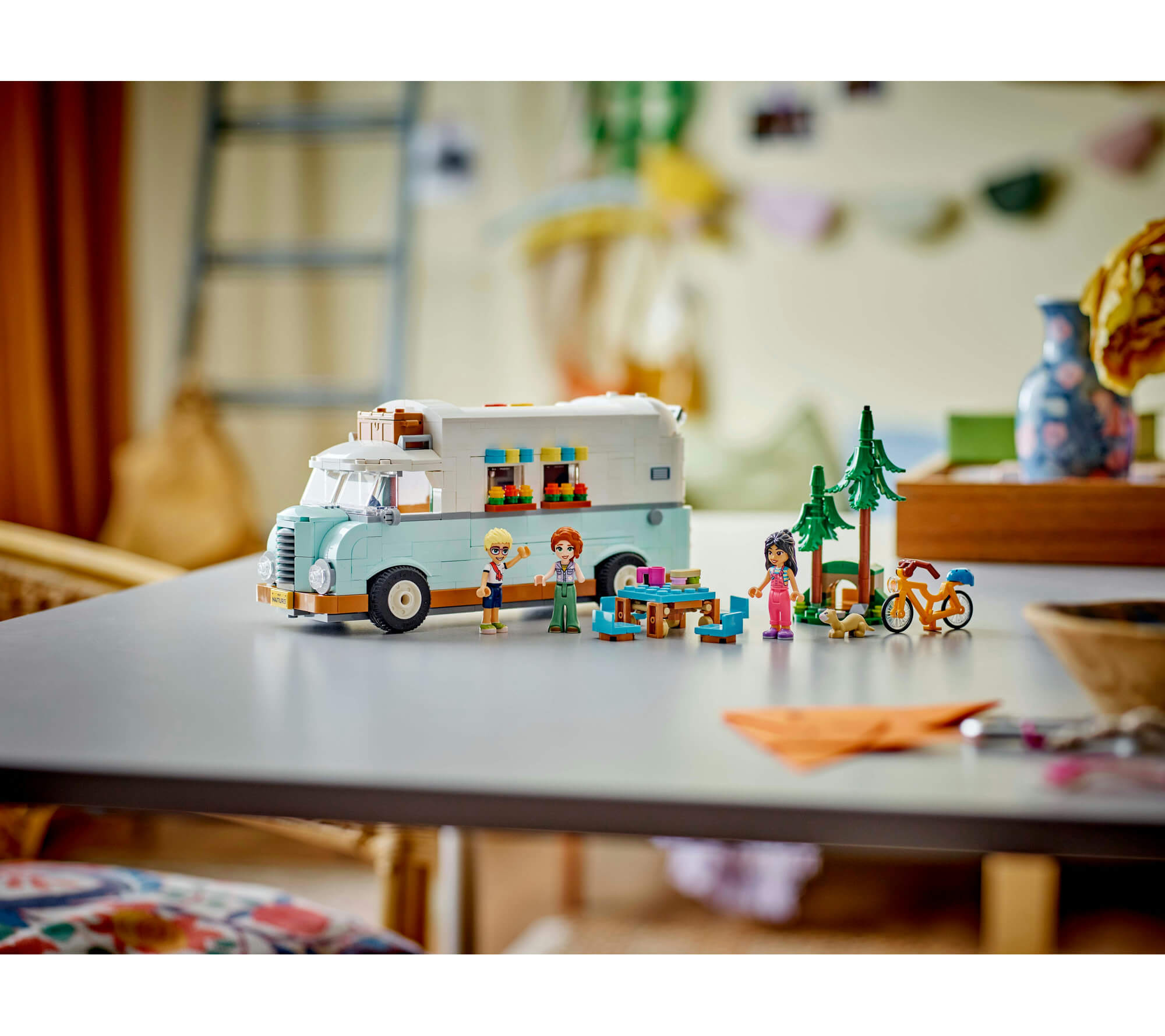 LEGO Friends 778-Piece Friendship Camper Van Building Set - Adventure Role-Play 42663 - Image 4