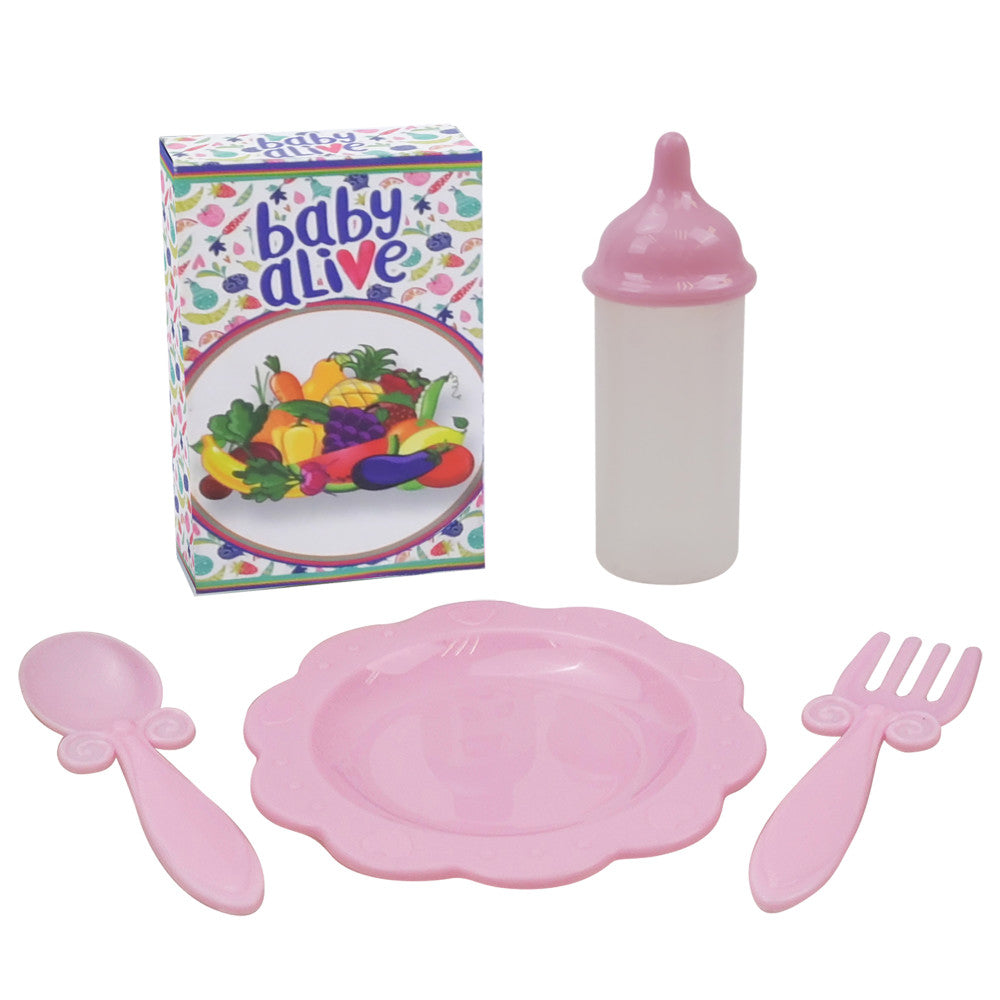 Baby Alive Doll Highchair Set - Colorful Mealtime Magic for Ages 3+ - Image 4