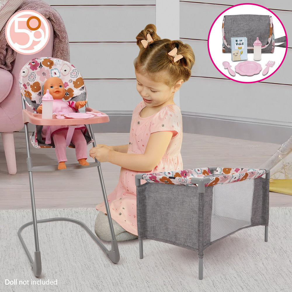 509 Crew Melange Flora - At Home Play Set, 8 Pieces, Kids 3+ - Image 6