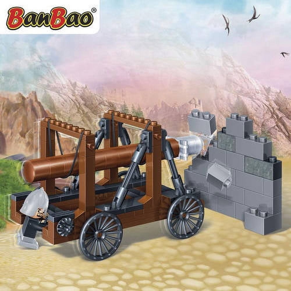 BanBao Medieval Catapult Building Set - 118 Pieces STEM Toy - Image 2