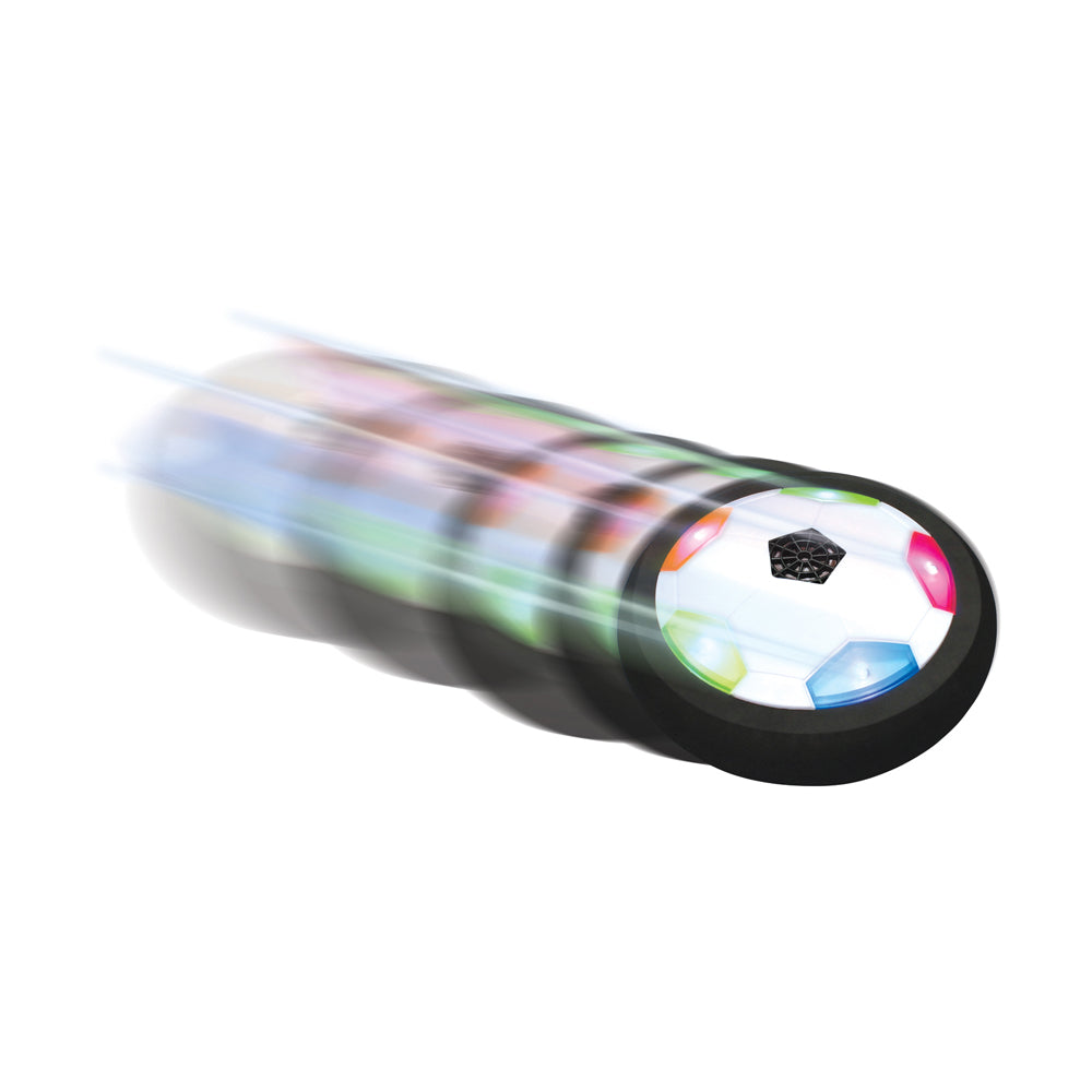 Toysmith Ultra Glow Air Power Soccer Disk - Light-Up Indoor Play - Image 3
