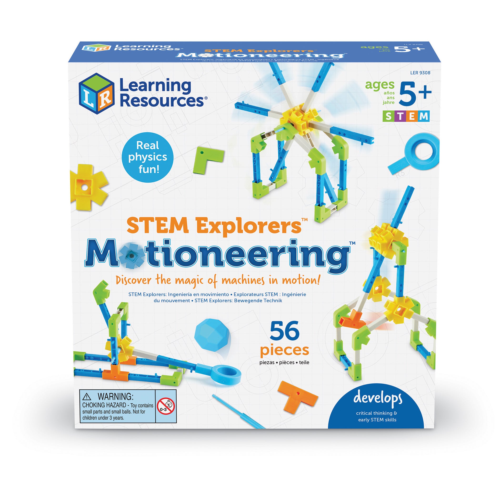 Learning Resources STEM Explorers Motioneering - Build & Learn Kit - Image 2