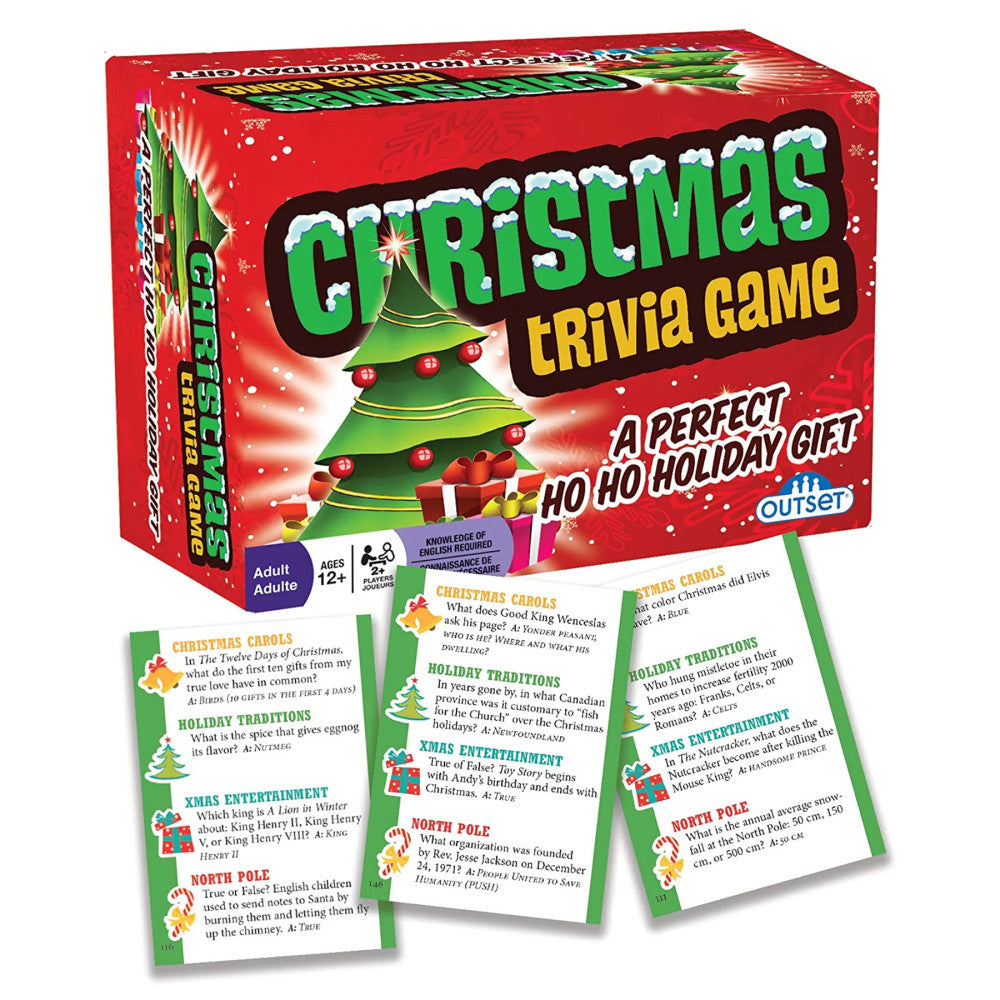 Outset Media Christmas Trivia Family Board Game - Image 2