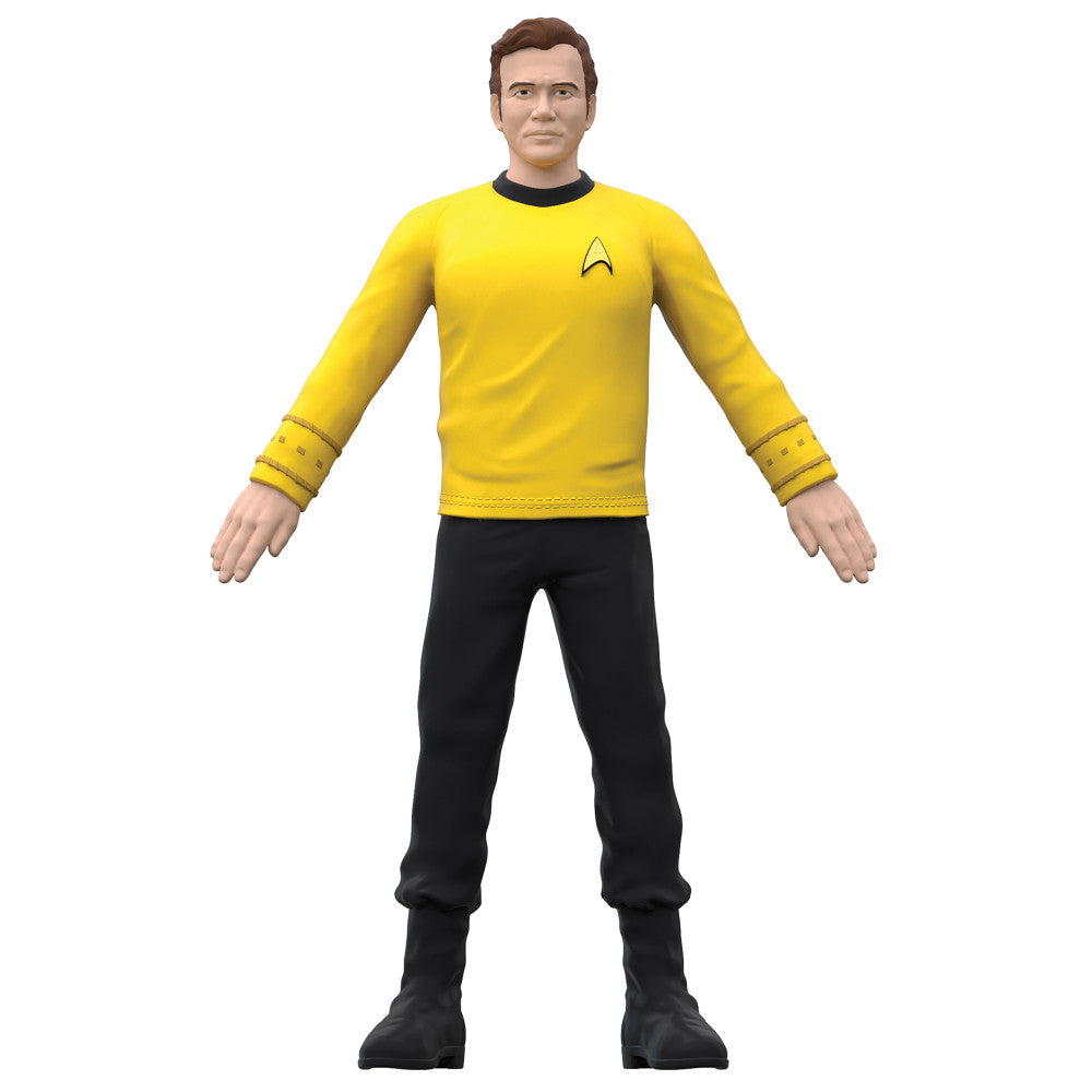 FleXfigs Star Trek Articulated Figures - Captain Kirk & Captain Picard - Image 2