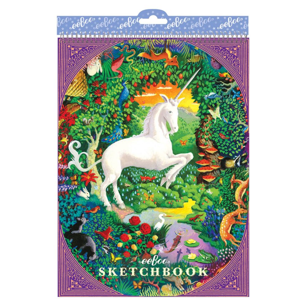 eeBoo Unicorn Collection 60-Page Sketchbook for All Ages - Image 2