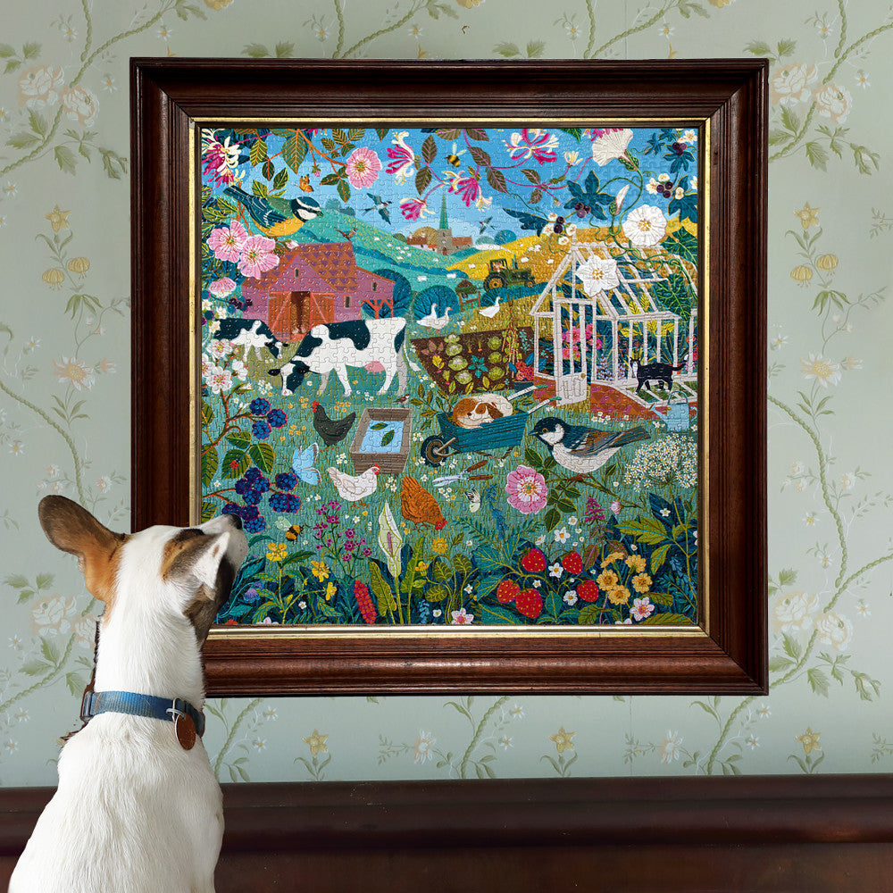 eeBoo Piece and Love English Hedgerow 1000 Piece Jigsaw Puzzle - Image 4