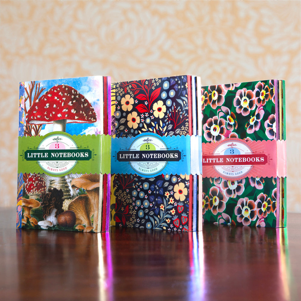 eeBoo Piece & Love: Shelley's Little Books - Set of 3 Colorful Notebooks - Image 5