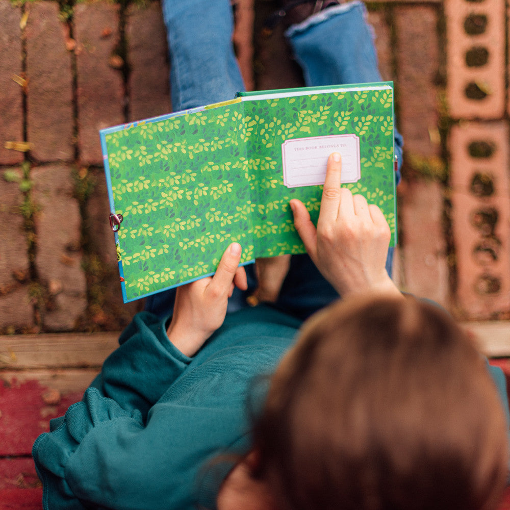eeBoo Rainforest Animals Foiled Locking Journal - Kids Diary - Image 4