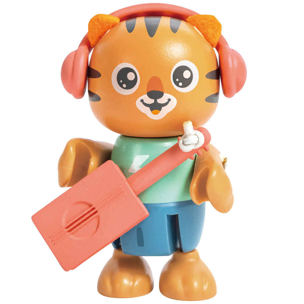 Hape Milo & Melody Tiger Duo Musical Playset - Image 4