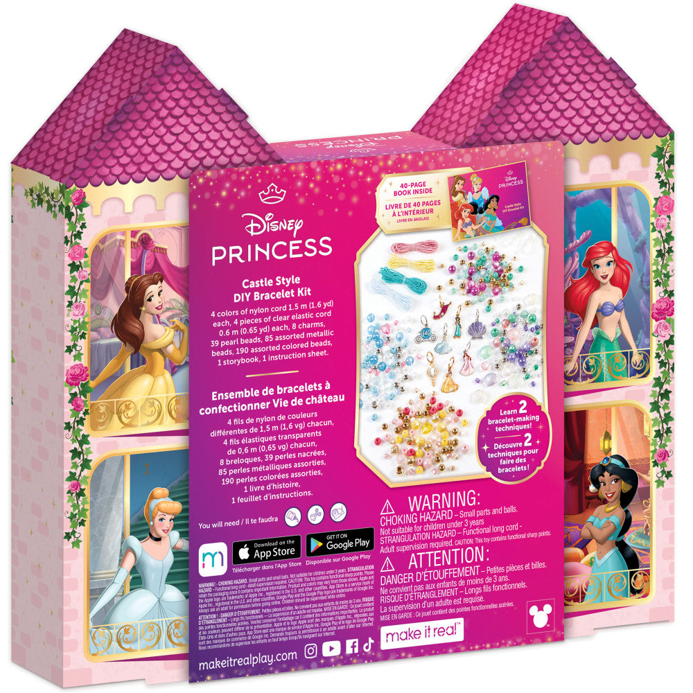 Make It Real Disney Princess Castle Style DIY Bracelet Kit - 332 pcs - Image 3