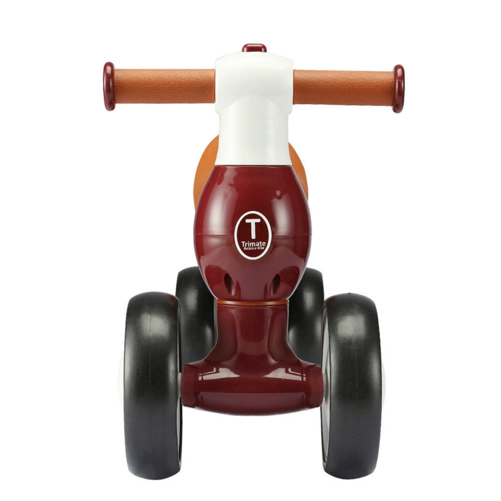 Trimate Baby Walker Balance Bike, Wine Red - Ideal First Bike for Toddlers - Image 3