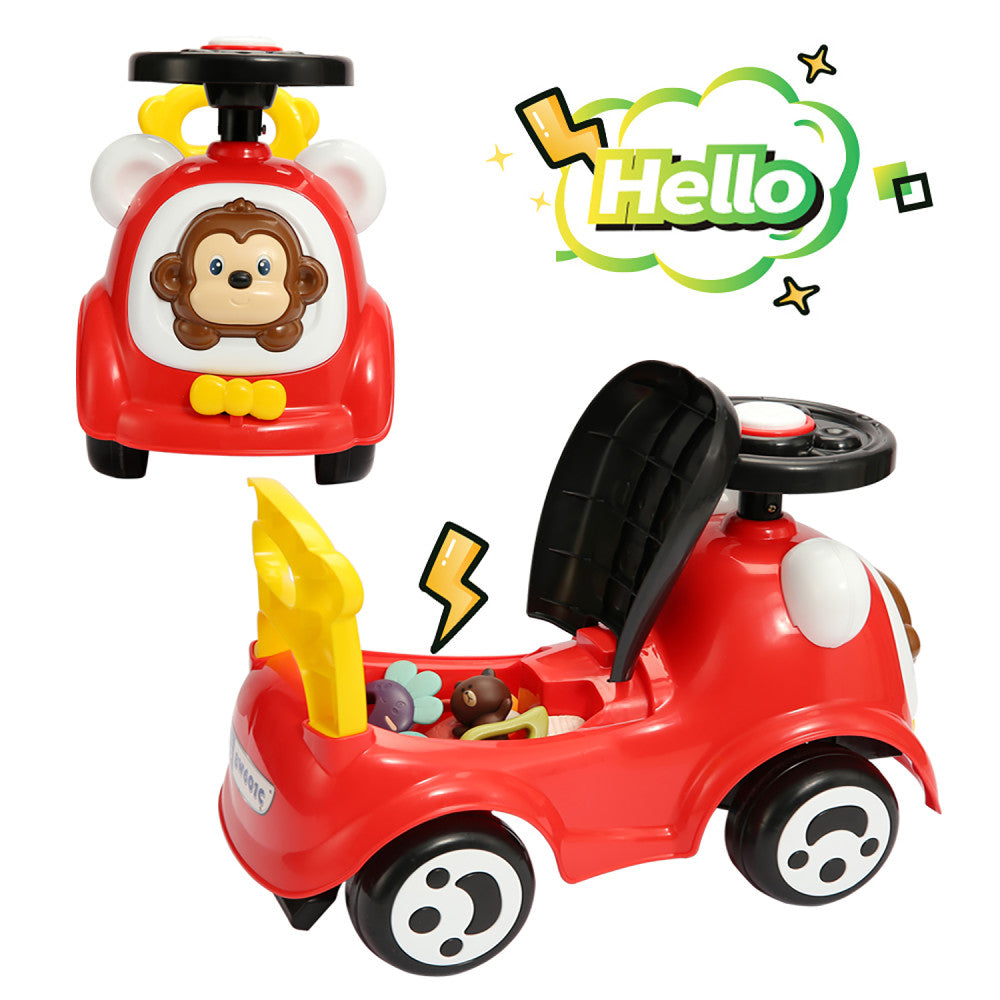 Trimate Interactive Toddler Ride-On Car with Music and Horn, Ages 1-3 - Image 2