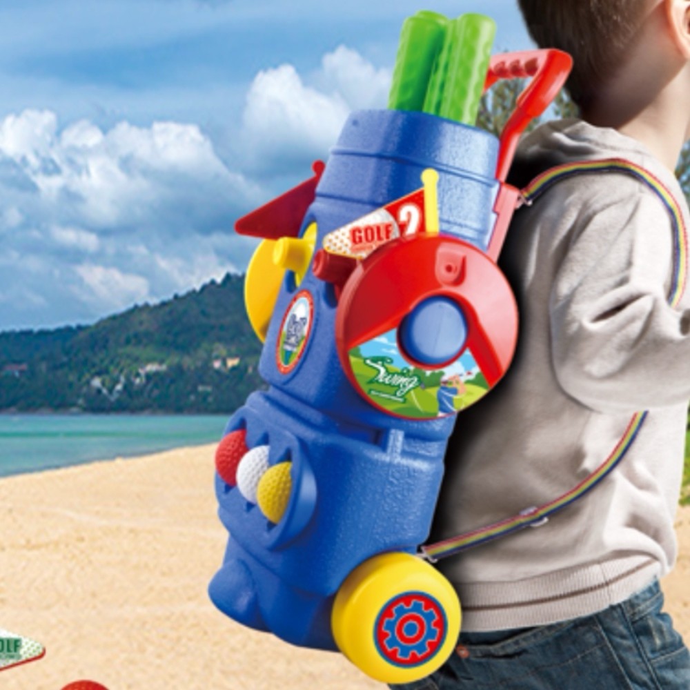 Trimate 2-in-1 Toddler Golf & Cornhole Set - Indoor/Outdoor Sports Fun - Image 5