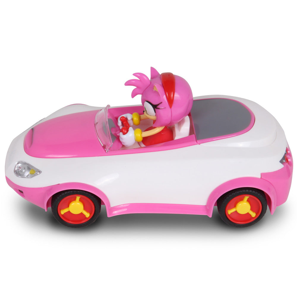 NKOK Team Sonic Racing RC - Amy Rose - Pink 1:28 Scale Vehicle - Image 6