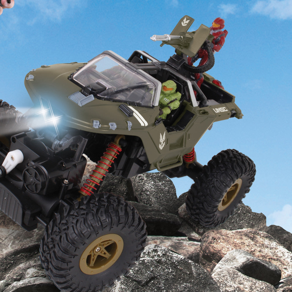 NKOK HALO Infinite RC UNSC Warthog 'Rock Hog' - Master Chief & Spartan - 2.4 GHz Remote Control Vehicle - Image 7