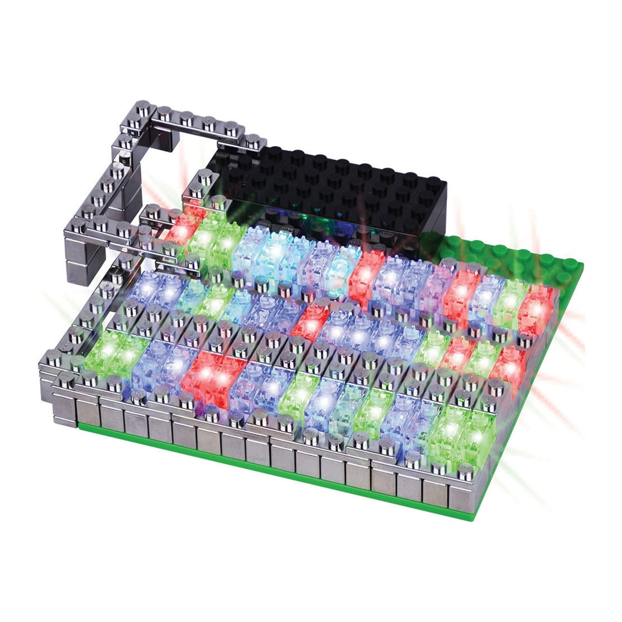 Power Blox Flashing Frenzy 135-Piece LED Building Set - Multicolor - Image 2